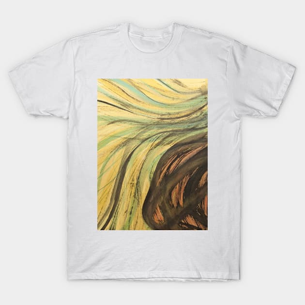 Ink & Charcoal #2 T-Shirt by DomaDART